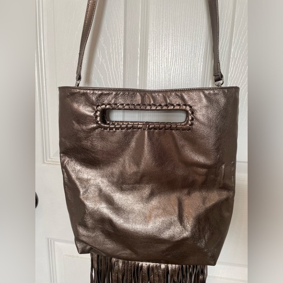 Jennifer Haley Fringe Satchel / New without tags - Picture 3 of 14